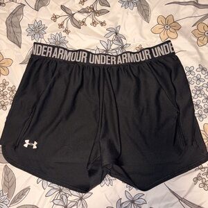 Under Armour Women's Athletic Black Shorts